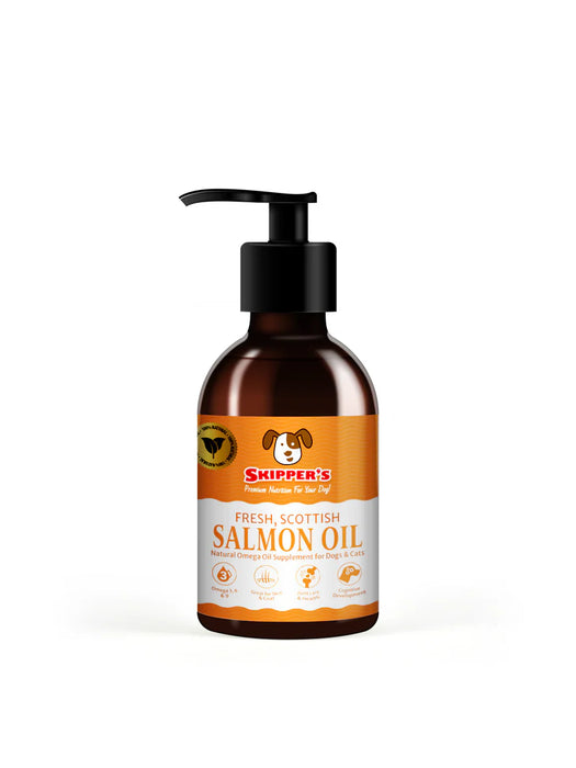 Skippers-salmon oil-fresh Scottish-salmon oil-coat conditionomega oils- joint care