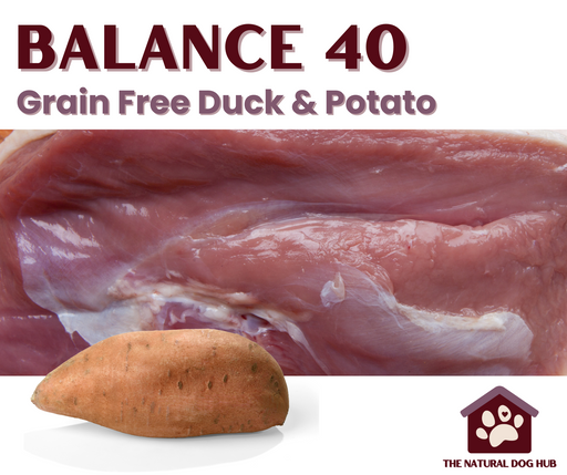 Grain free-adult-balance 40-duck & potato-dog food-hypoallergenic